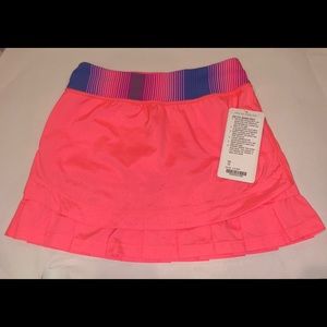 Ivivva Set for Speed Tennis skirt size:12